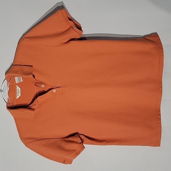 Ping Collection, Youth Golf Polo, Orange, Size Medium - Picture 1 of 6